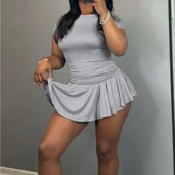 Gray Two Piece Set - Picture 2 of 2